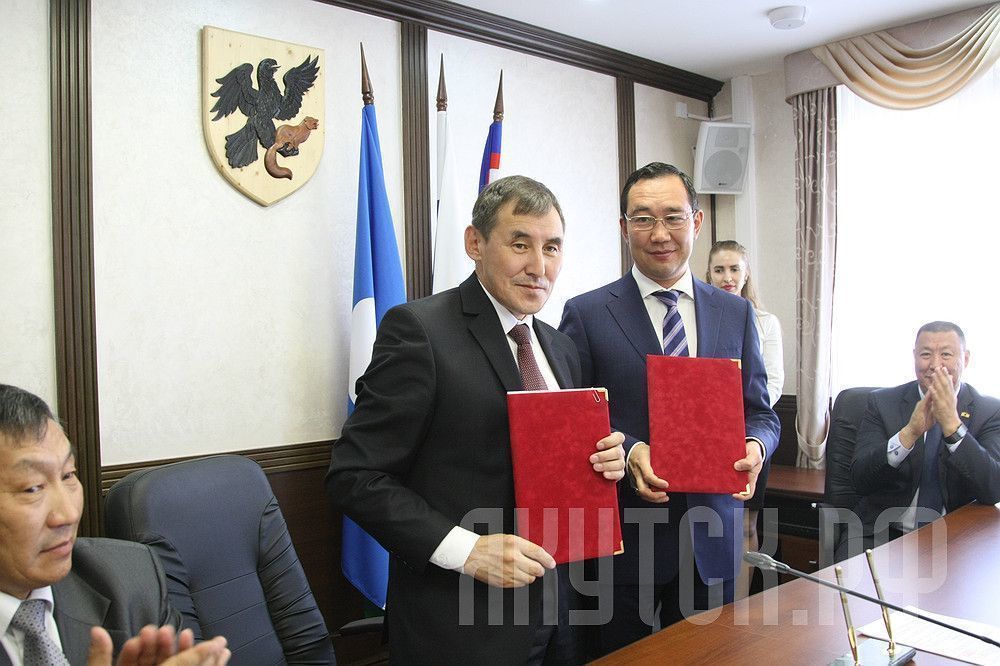 Якутск подписал соглашение о сотрудничестве с Хангаласским улусом