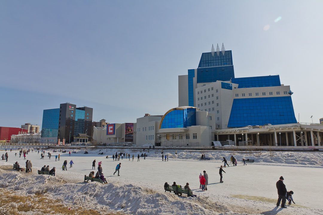 В Якутске откроют 20 катков