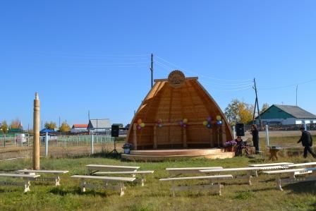 Детский сад Тулагино построил площадку для мероприятий