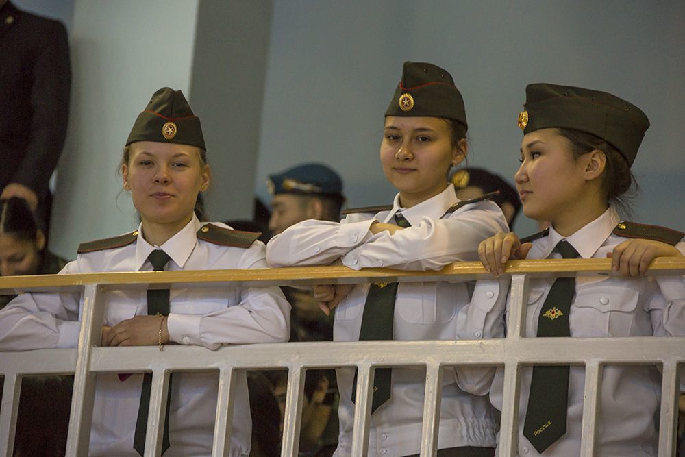В Якутске проходит месячник военно-патриотического воспитания учащихся