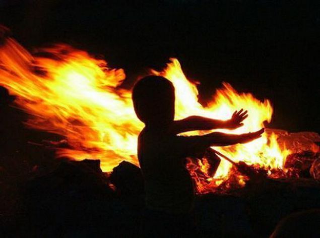 Огонь уносит жизнь детей