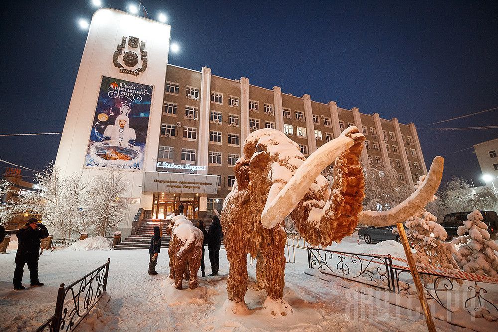 Призываем горожан и гостей столицы бережно относиться к арт-объектам новогоднего Якутска!