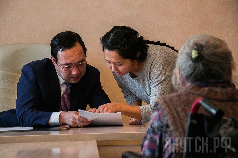 Айсен Николаев провел встречу с жителями Губинского округа