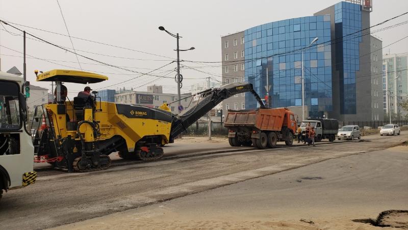 В 2021 году в Якутске отремонтируют 26 км дорог